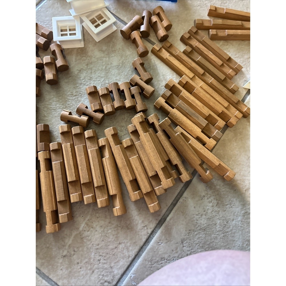 Lincoln Logs White River Ranch Incomplete set. - Picture 6 of 10